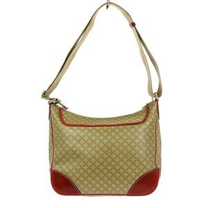 Celine Beige PVC Macadam Shoulder Bag CE00/12